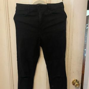Black jeans from American Eagle